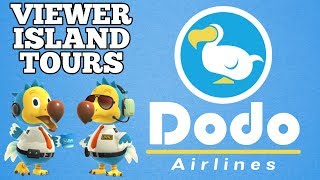 LIVE Dodo Codes Island Tours  Animal Crossing New Horizons [upl. by Rennold]