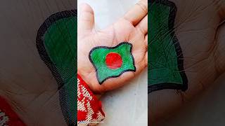 How to draw Bangladesh flag 🇧🇩🥰drawing viralshort shorts [upl. by Alurta990]