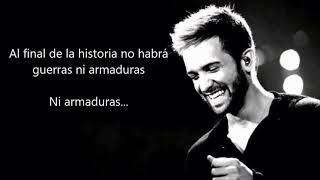 Pablo Alboran  La llave letra [upl. by Sanoj154]