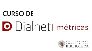 Curso de Dialnet métricas [upl. by Slavin]