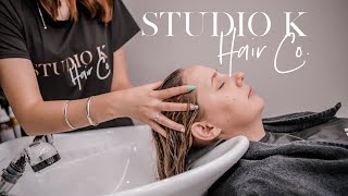 Hair Salon Promotional Video 1080p  Studio K Hair Co [upl. by Sunev641]