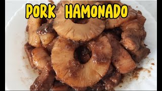 HOW TO COOK YUMMY PORK HAMONADO SOBRANG SARAP  KUSINA NI IBYANG [upl. by Koh]