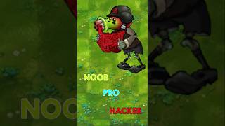 Noob vs Pro vs Hacker  Ultimate Cherry Shooter PVZ Fusion [upl. by Eanerb]