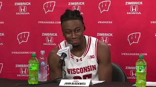 Postgame Media Conference vs UTRGV  Wisconsin Basketball  November 18 2024 [upl. by Neerak]