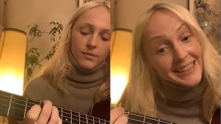 Laura Marling Guitar Tutorial  Daisy amp Rambling Man Live on Instagram 20200320 [upl. by Lleon]