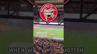 Walsall fans at port vale  Follow us on TikTok Footychantsefl [upl. by Rubin]