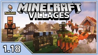 Best 118 Village Mods  Minecraft Forge [upl. by Yednil]