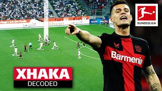 Granit Xhaka Decoded  Leverkusen’s Midfield Boss [upl. by Ardnuasac41]