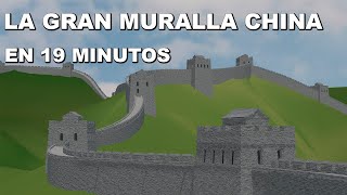 🇨🇳 La GRAN Muralla CHINA  En 19 MINUTOS [upl. by Llibyc628]