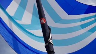 Spinnaker sailing with Allegro 27 [upl. by Naihtsirc]