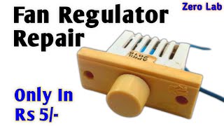 How to Repair Fan Regulator [upl. by Idorb]