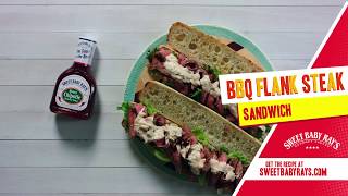 BBQ Flank Steak Sandwich [upl. by Einehpets]