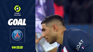 Goal Achraf HAKIMI 38  PSG PARIS SAINTGERMAIN  TOULOUSE FC 21 2223 [upl. by Legnaesoj336]