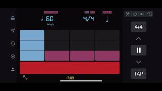 Master Your Tempo 60 BPM Metronome Challenge with Random Mutes  60 Mute Rate Training [upl. by Darrelle]