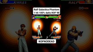 Ralf Galactica Phantom vs Chris KOF 98 kofnodead kof kof98 arcade shorts arcadegames [upl. by Sinnaiy567]