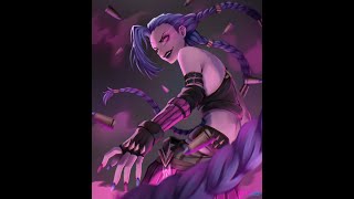 Arcane  Jinx Speedpaint [upl. by Bride]