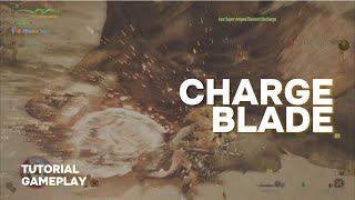 CHARGE BLADE TUTORIAL GAMEPLAY MONSTER HUNTER WILDS monsterhunterwilds [upl. by Swee]