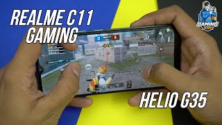 Realme C11 Gaming Review Helio G35 Performance Test Heating and Battery  Gaming Josh [upl. by Rior48]