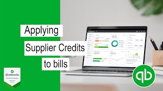 Applying supplier credit notes to bills QuickBooks UPDATED [upl. by Knorring]