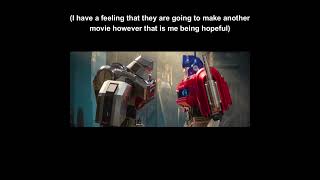 Transformers One saved by fans [upl. by Marga747]