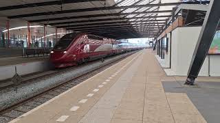 Thalys door Schiedam Centrum [upl. by Pandolfi]