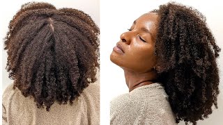 The LAZY Braid Out On Natural Hair  How to [upl. by Garrick]