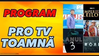 Programul pe zile PRO TV  Toamna 2023 [upl. by Turpin]