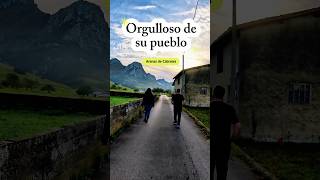 Dando un paseo por las afueras del pueblo de Arenas de Cabrales pueblos rural orgullo turismo [upl. by Soutor]