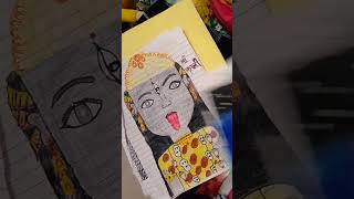 last wali drawing mere favourite hai trending shortvideo ammyvirk shortvideo [upl. by Ybbob]