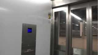 another ITK MRL Traction elevators  Liljeholmen Mall Stockholm Sweden [upl. by Fiden]