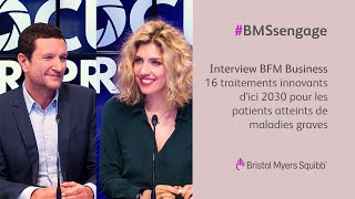 Interview BFM Business I Bristol Myers Squibb [upl. by Asial]