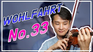 Wohlfahrt Violin Etude No33 보찬TV High Quality Stereo Sound [upl. by Nuawed170]