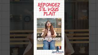 What is the meaning of RSVP in Frenchlearnfrench rsvp frenchforbeginners frenchwithloveleen [upl. by Eenot]