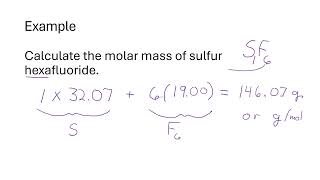 1320 Mole Conversions 04 The Mole and Molar Mass [upl. by Allmon877]