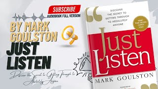 Just Listen Audiobook Summary  Mark Goulston [upl. by Wiltsey725]