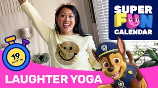 Super Fun Calendar  PAW Patrol Laughter Yoga  PAW Patrol Official amp Friends [upl. by Eillod908]