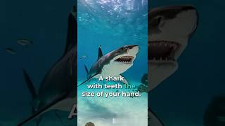 Megalodon The Giant Shark That Ruled the Oceans sharks ytshorts [upl. by Shamma243]