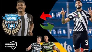 BOTAFOGO VENDE ERISON ZAGUEIRO BARBOZA TREINA COM ELENCO MERCADO DA BOLA [upl. by Casilda]