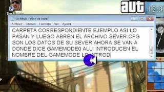 Como instalar un Game Mode en Algun sever del GTA San andreas Multiplayer SAMP [upl. by Aw839]