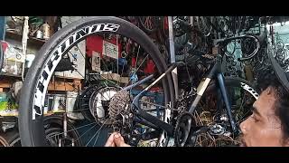 ROAD BIKE JAVA GANTI STANG NGANGEL MASANGNYA [upl. by Yras375]