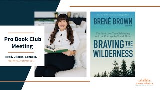 Braving The Wilderness Pronunciation Pro BOOK CLUB [upl. by Elleinwad]