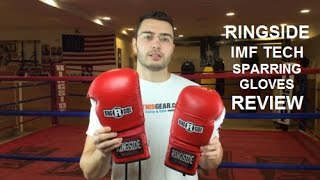 Ringside IMF Tech 16oz Sparring Boxing Gloves Review by ratethisgear [upl. by Lorenzana186]