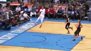 Russell Westbrook explosive dunks but they get increasingly more vicious [upl. by Wilkey]