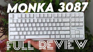 Monka 3087 Full Review  Gasket mounted Keyboard Under 3000 taka [upl. by Eerat]