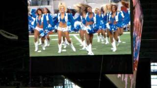 Dallas Cowboys Cheerleaders part 1 82109 [upl. by Thorin5]