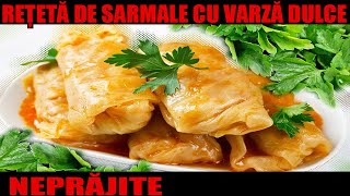 Sarmale cu varză dulce neprăjite [upl. by Ramat]