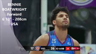 Bennie Boatwright LNBP  Mexico 2023 Highlights [upl. by Howenstein]