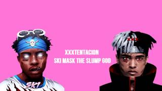 XXXTENTACION amp SKI MASK THE SLUMP GOD  FREDDY VS JASON Prod Willie G OFFICIAL LYRICS [upl. by Adamson]