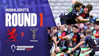 London Scottish v Harlequins  HIGHLIGHTS  Hayden Hyde Shines  Premiership Cup 202425 [upl. by Tiffanie]