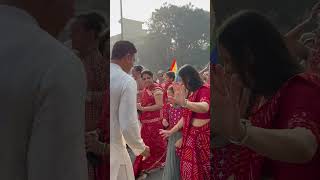 Blessings Unfold Glimpses of Jain Guru’s Arrival at CA Ankita Patni’s Residence [upl. by Annavaj]